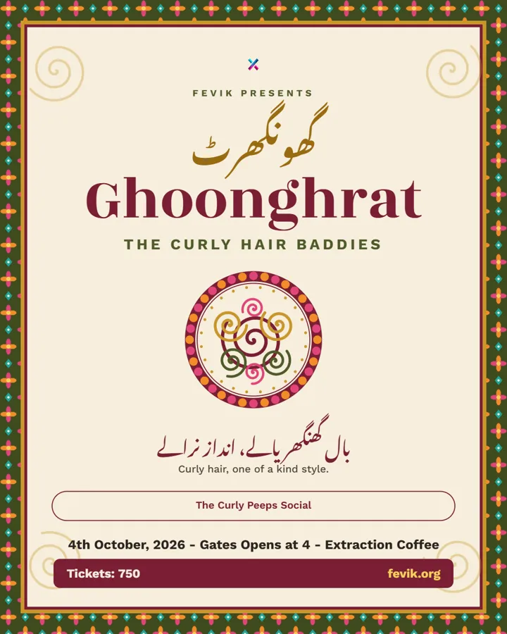 Fevik presents Ghoonghrat, The Curly Peeps Social